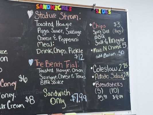 Menu photo 1 Courthouse Coney’s Franklin, IN