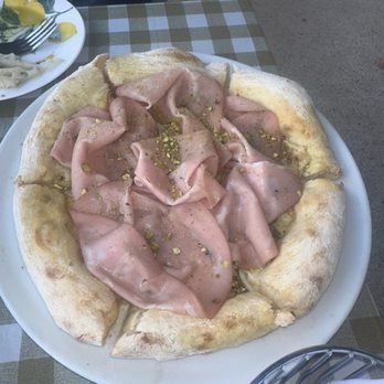 Osteria Positano - Pizza Mortadella Pistacchio - Italian Near Me - Miami Beach, Florida Osteria Positano - Pizza Mortadella Pistacchio - Italian Near Me - Miami Beach, Florida