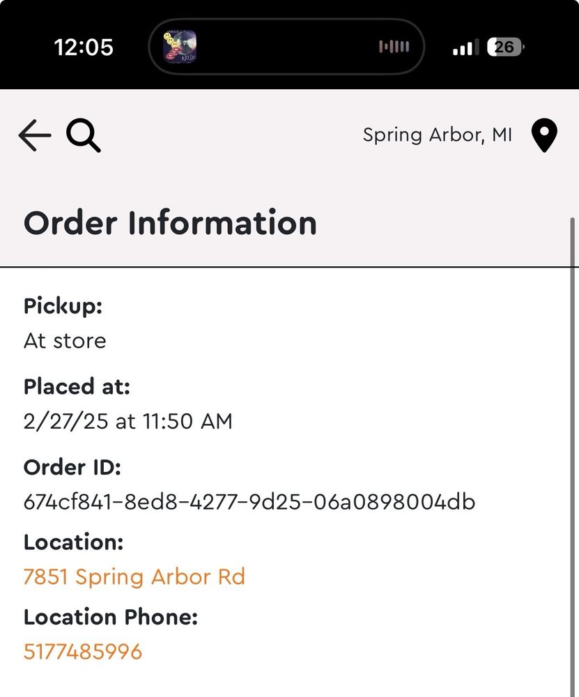 Food from BIGGBY COFFEE