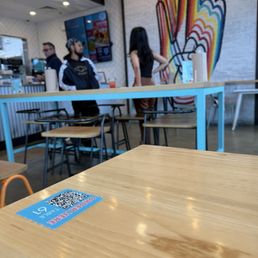 Indoor seating