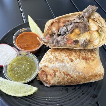 La Carniceria Wagyu - The Wagyu California burrito. $24 Good, not great especially considering the price. Was this $8-10 better than a similar steak burrito? No. - Meat Shops Near Me - Costa Mesa, California