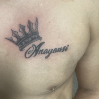 West Cali Tattoos & Piercing - Name and Crown done by Erica Rivera - Piercing Near Me - Norristown, Pennsylvania West Cali Tattoos & Piercing - Name and Crown done by Erica Rivera - Piercing Near Me - Norristown, Pennsylvania