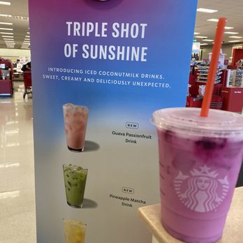 Starbucks - Had to try the new mango dragonfruit refresher. It's light and yummy! - Coffee & Tea Near Me - Virginia Beach, Virginia Starbucks - Had to try the new mango dragonfruit refresher. It's light and yummy! - Coffee & Tea Near Me - Virginia Beach, Virginia