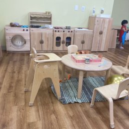 Kitchen play area