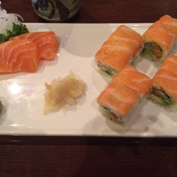 Wasabi - Salmon avocado and salmon sashimi! Delicious - Japanese Near Me - Warwick, Rhode Island