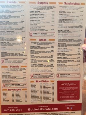 Menu photo 1 Butter Hills Pancake House Northbrook, IL
