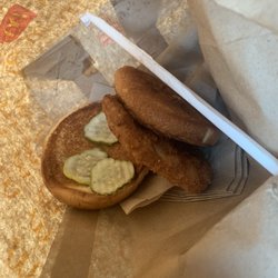 McDonald's - What kind of chicken sandwich is this?!