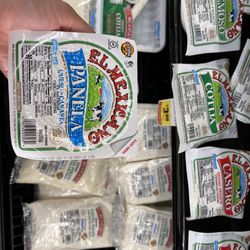Lucky - Good selection of Mexican cheeses