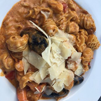 3 Rivers Grill - Amazing jambalaya type pasta - American Near Me - Hood River, Oregon 3 Rivers Grill - Amazing jambalaya type pasta - American Near Me - Hood River, Oregon