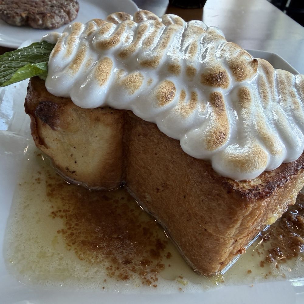 Ovenbird - Lemon meringue French toast - Modern European Near Me - Austin, Texas Ovenbird - Lemon meringue French toast - Modern European Near Me - Austin, Texas