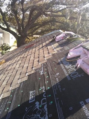 Roof Replacement - Using Owens Corning top-of-the-line shingles. As a Platinum Preferred Contractor, we have access to the best material in the industry! Roof Replacement - Using Owens Corning top-of-the-line shingles. As a Platinum Preferred Contractor, we have access to the best material in the industry!
