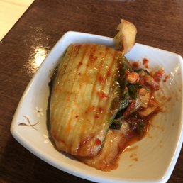 Housemade kimchi. Delicious!!