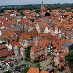 Wasserturm - Blick auf die Altstadt