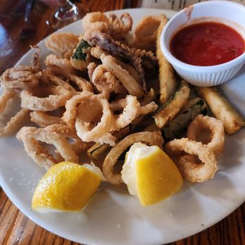 Buon Appetito - Calamari with zucchini - Italian Near Me - San Diego, California
