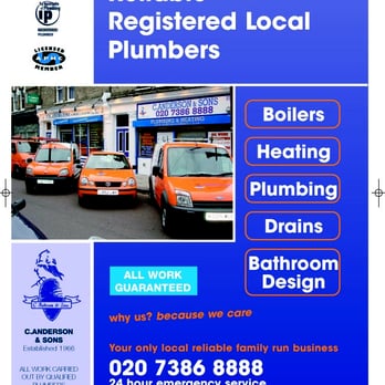 C Anderson & Sons - Plumbing Near Me - London, XGL C Anderson & Sons - Plumbing Near Me - London, XGL
