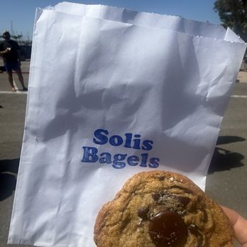 Solis Bagel - chocolate chip cookie - Bagels Near Me - Long Beach, California Solis Bagel - chocolate chip cookie - Bagels Near Me - Long Beach, California