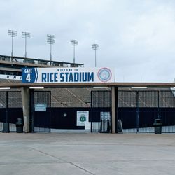 Rice Stadium - Outside