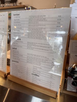 Menu photo 6 Cloud9 Coffee Palo Alto, CA