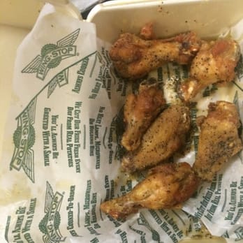 Wingstop - 3 of these wings are so small they are not even a bite each.  Ridiculous!  I'm not happy! - Chicken Wings Near Me - Pearland, Texas