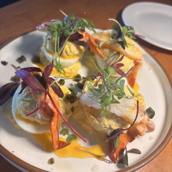 Hook & Anchor - Lobster deviled eggs- must try - Seafood Near Me - Costa Mesa, California