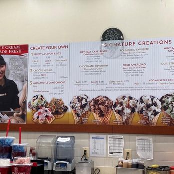 Cold Stone Creamery - Menu - Ice Cream & Frozen Yogurt Near Me - Kendall Park, New Jersey Cold Stone Creamery - Menu - Ice Cream & Frozen Yogurt Near Me - Kendall Park, New Jersey