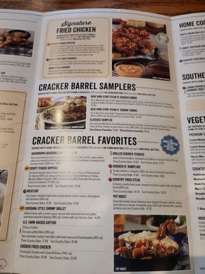 Menu photo 3 Cracker Barrel Old Country Store Bessemer, AL Menu photo 3 Cracker Barrel Old Country Store Bessemer, AL