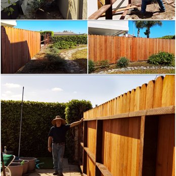 Gene Noonan Construction - Forty year old fence fell down after heavy rain. We demolished and hauled away the debris - and replaced with pressure treated cedar. - Masonry/Concrete Near Me Gene Noonan Construction - Forty year old fence fell down after heavy rain. We demolished and hauled away the debris - and replaced with pressure treated cedar. - Masonry/Concrete Near Me