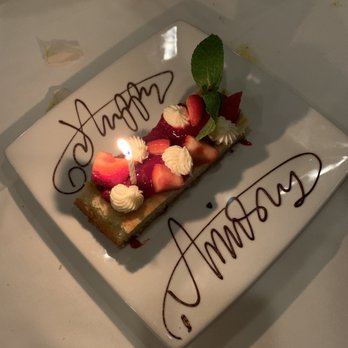 Ruth's Chris Steak House - Our surprise anniversary strawberry shortcake! - Steakhouses Near Me - Annapolis, Maryland Ruth's Chris Steak House - Our surprise anniversary strawberry shortcake! - Steakhouses Near Me - Annapolis, Maryland