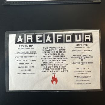 Area Four - Menu - Pizza Near Me - Cambridge, Massachusetts Area Four - Menu - Pizza Near Me - Cambridge, Massachusetts