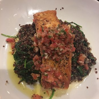 Rustic Root - Salmon w quinoa - Cocktail Bars Near Me - San Diego, California Rustic Root - Salmon w quinoa - Cocktail Bars Near Me - San Diego, California