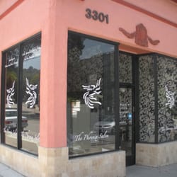 Outside salon