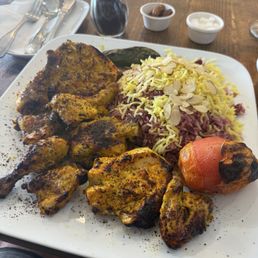 Chicken kabob with bone Chicken kabob with bone