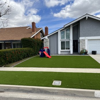 Pavers & Patio Covers - Tiger Turf Transforms this front yard! - Patio Coverings Near Me Pavers & Patio Covers - Tiger Turf Transforms this front yard! - Patio Coverings Near Me