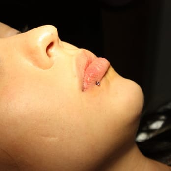 Black Hole Body Piercing - right after the right ring was put in. - Jewelry Near Me - Reno, Nevada Black Hole Body Piercing - right after the right ring was put in. - Jewelry Near Me - Reno, Nevada