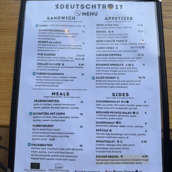 Lagerhaus - Menu - Beer Bar Near Me - Detroit, Michigan