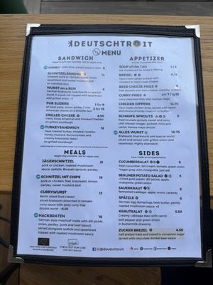 Menu photo 1 Lagerhaus Detroit, MI