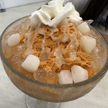 Azure - Thai tea bingsu - Desserts Near Me - Austin, Texas Azure - Thai tea bingsu - Desserts Near Me - Austin, Texas
