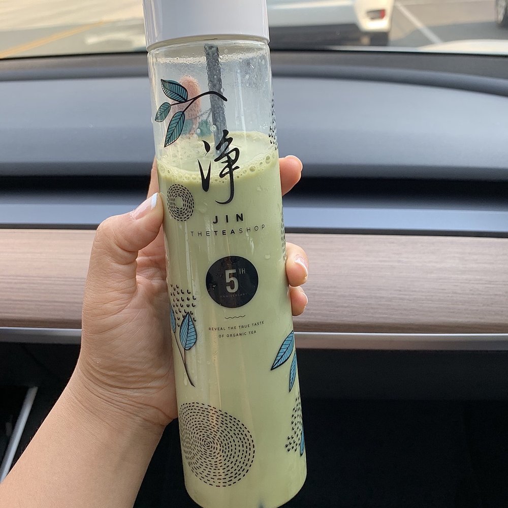 Jin Tea Shop - Brown Sugar Matcha Latte - Tea Rooms Near Me - Pasadena, California