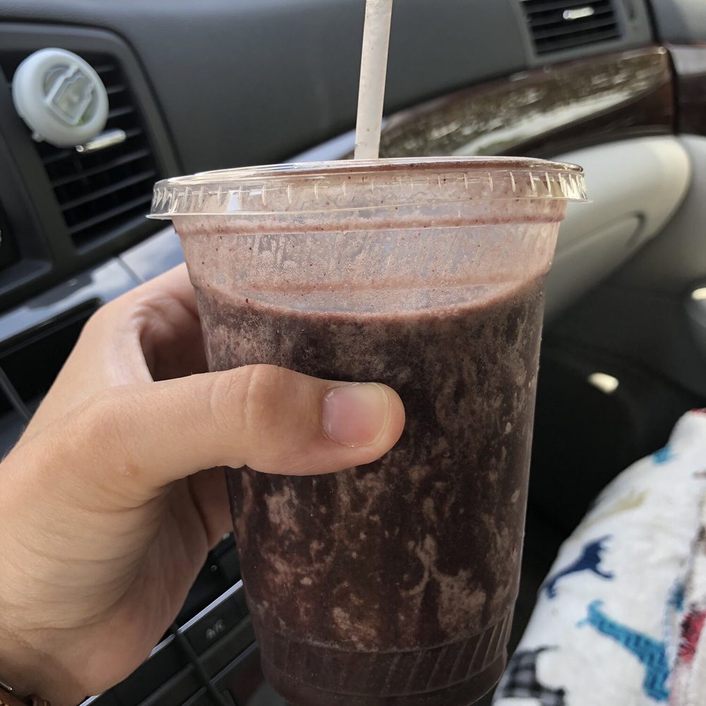 Chocolate spinach smoothie