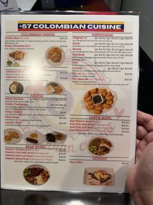 Menu photo 2 +57 Colombian Cuisine Stanton, CA Menu photo 2 +57 Colombian Cuisine Stanton, CA
