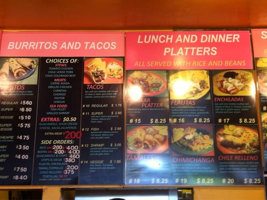 Menu photo 8 Las Palomas Taqueria San Mateo, CA Menu photo 8 Las Palomas Taqueria San Mateo, CA