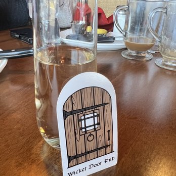 Wicket Door Pub - Cute little business cards...idk I was drinking their yummy Blush Mimosas - Pubs Near Me - Ashburn, Virginia Wicket Door Pub - Cute little business cards...idk I was drinking their yummy Blush Mimosas - Pubs Near Me - Ashburn, Virginia