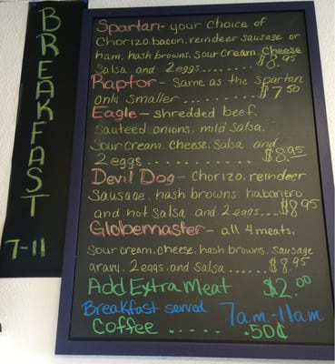 Menu photo 3 Burrito Heaven Anchorage, AK
