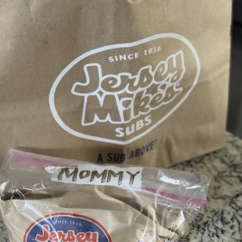Jersey Mike's Subs - Leftovers for tomorrow's lunch.....mmmm - Fast Food Near Me - Cypress, Texas