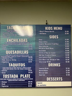 Menu photo 4 Jawz Mexican Grill Kihei, HI