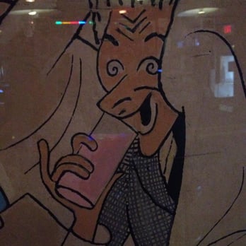 Frolic Room - A photo of me after a few drinks! Ha ha! (Part of the mural on the wall) - Dive Bars Near Me - Los Angeles, California Frolic Room - A photo of me after a few drinks! Ha ha! (Part of the mural on the wall) - Dive Bars Near Me - Los Angeles, California