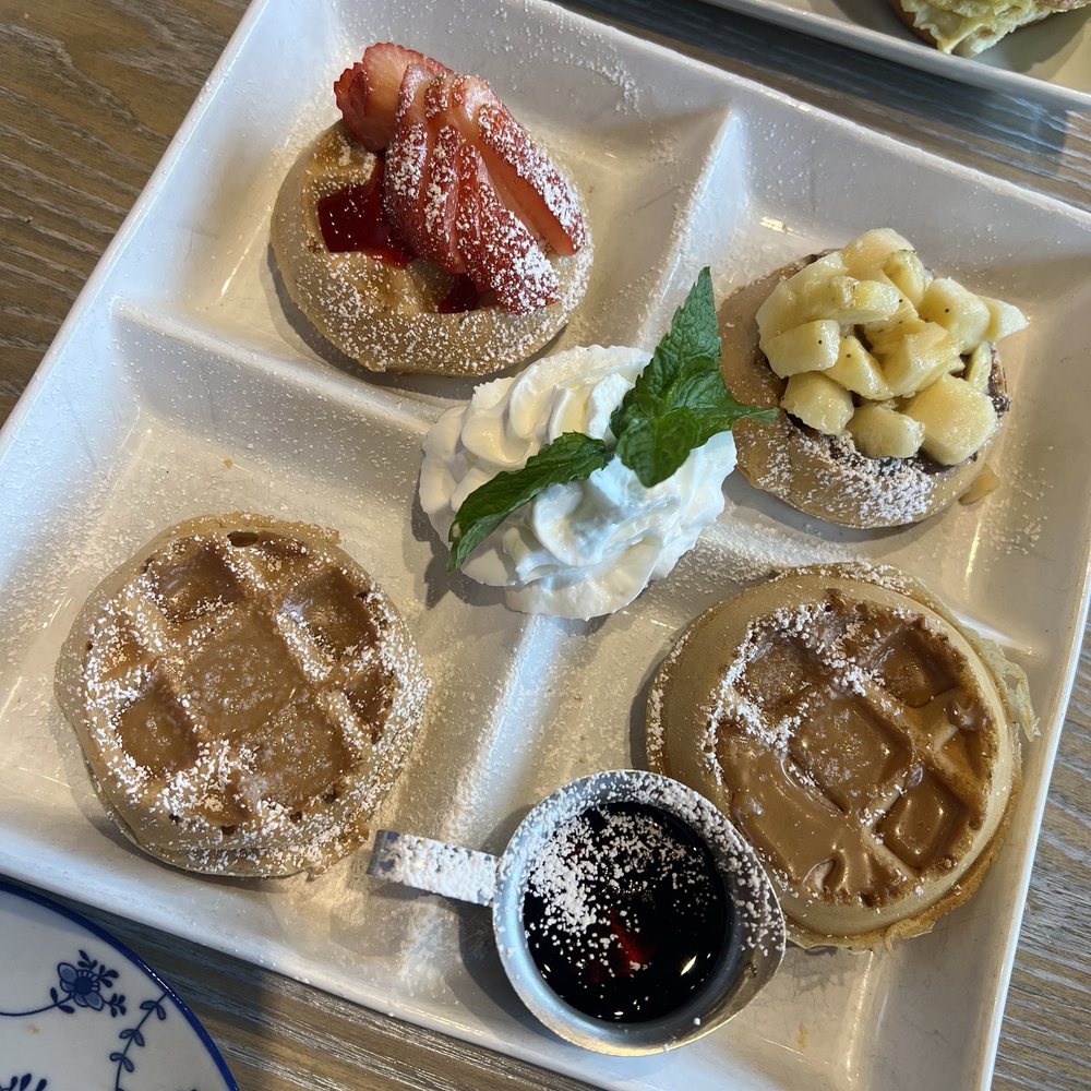 The Hen - Waffle flight - Breakfast & Brunch Near Me - Ann Arbor, Michigan The Hen - Waffle flight - Breakfast & Brunch Near Me - Ann Arbor, Michigan