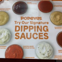 Popeyes Louisiana Kitchen - Popeyes Louisiana Kitchen - get saucy!