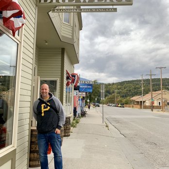 Klondike Brewing - Me outside - Breweries Near Me - Skagway, Alaska Klondike Brewing - Me outside - Breweries Near Me - Skagway, Alaska
