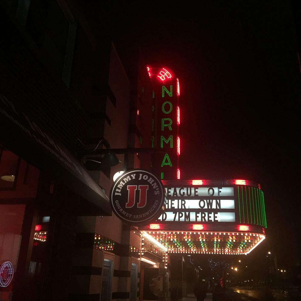 Normal Theater - It started to snow when we stepped out. So dreamy - Cinema Near Me - Normal, Illinois